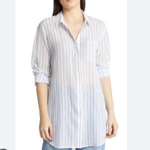 Treasure & Bond Striped Dobby Shirt